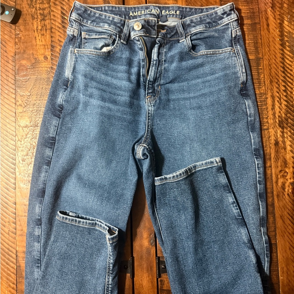 American Eagle Outfitters Women's Dark Blue skinny fit